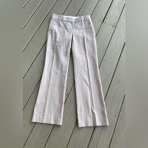 J. Crew - Elegant Cream Women's Pants, Size: 4